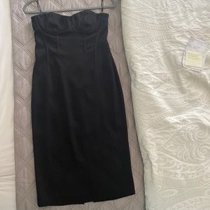 beautiful black dress 
I never used